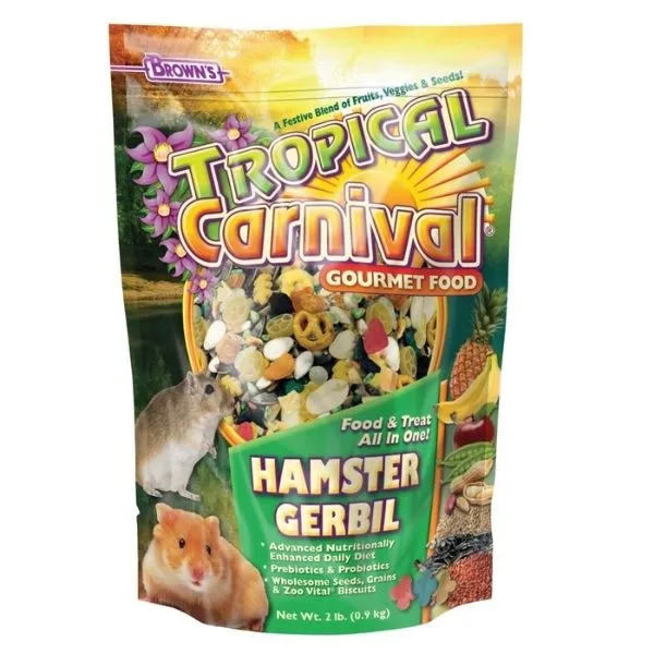Brown's Tropical Carnival Gerbil & Hamster Food