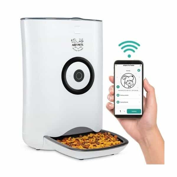 Arf Pets Smart Automatic Pet Feeder With Wi-fi
