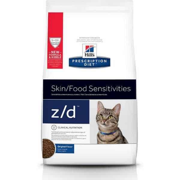 Hill's Prescription Diet zd Original SkinFood Sensitivities Dry Cat Food