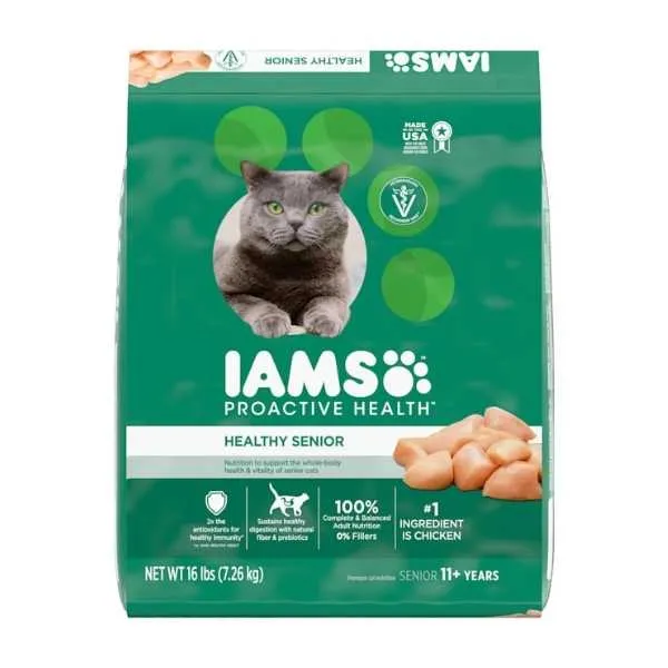 Iams ProActive Health Healthy Senior Dry Cat Food