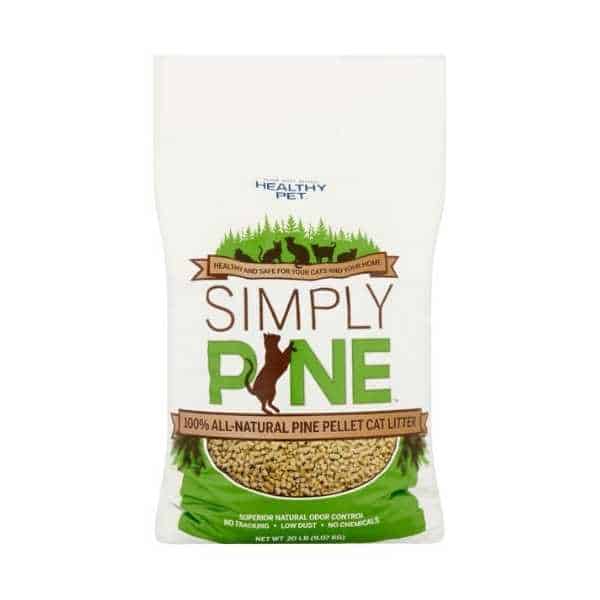 Simply Pine Unscented All-Natural Pine Pellet Cat Litter