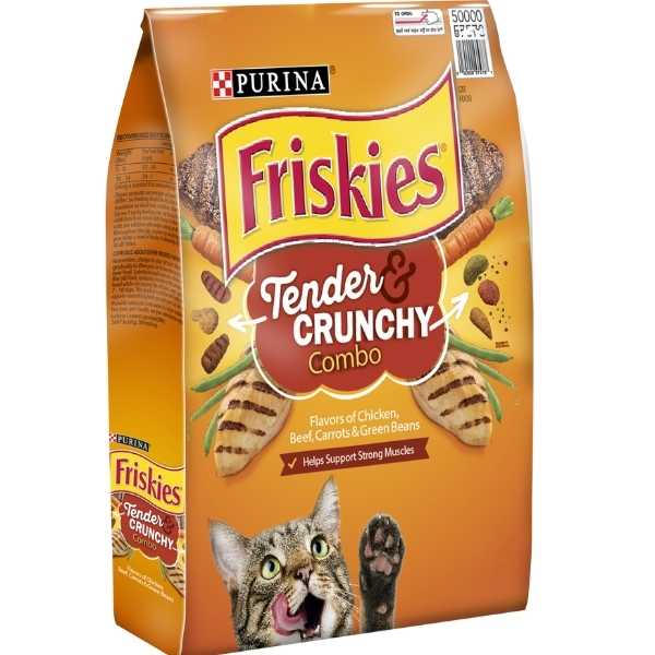 Friskies Tender & Crunchy Combo Dry Cat Food