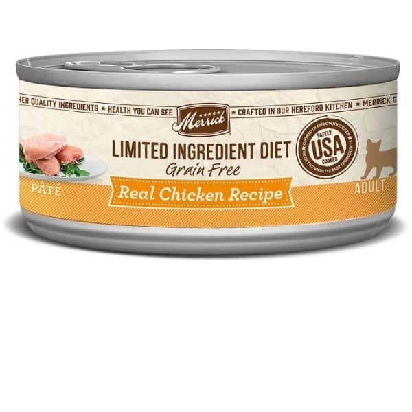 Limited Ingredient, Grain-Free, Canned Food for Cats with Real Chicken by Merrick