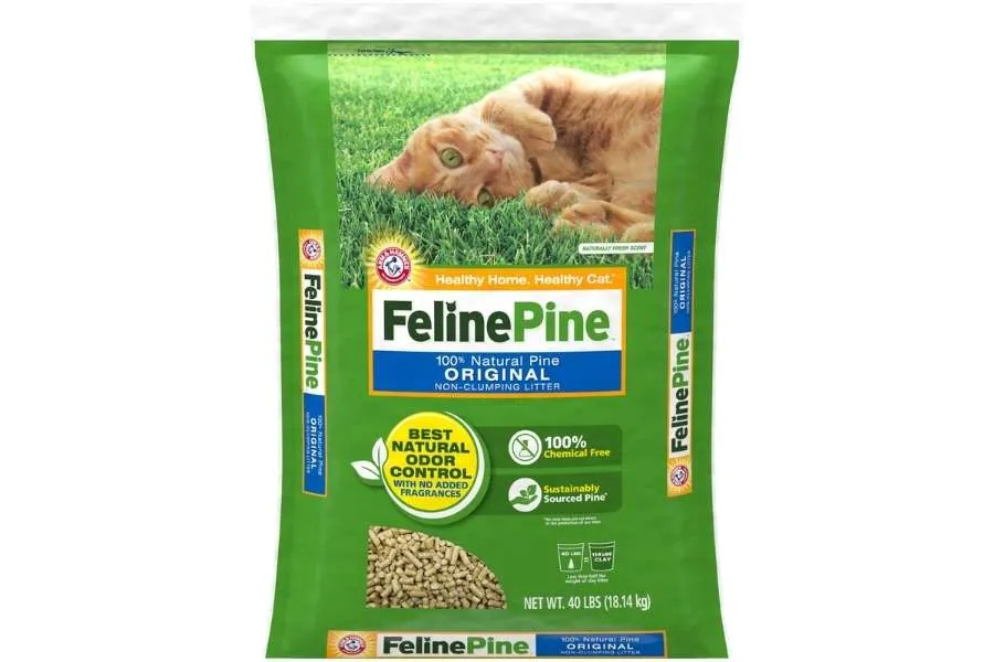 feline pine original non clumping wood cat litter