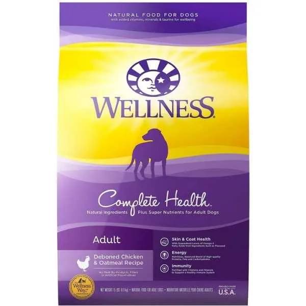 wellness complete health natural dry dog food